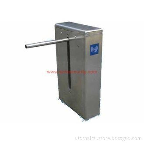Station Drop arm Turnstile With Bi-direction Card Swipping